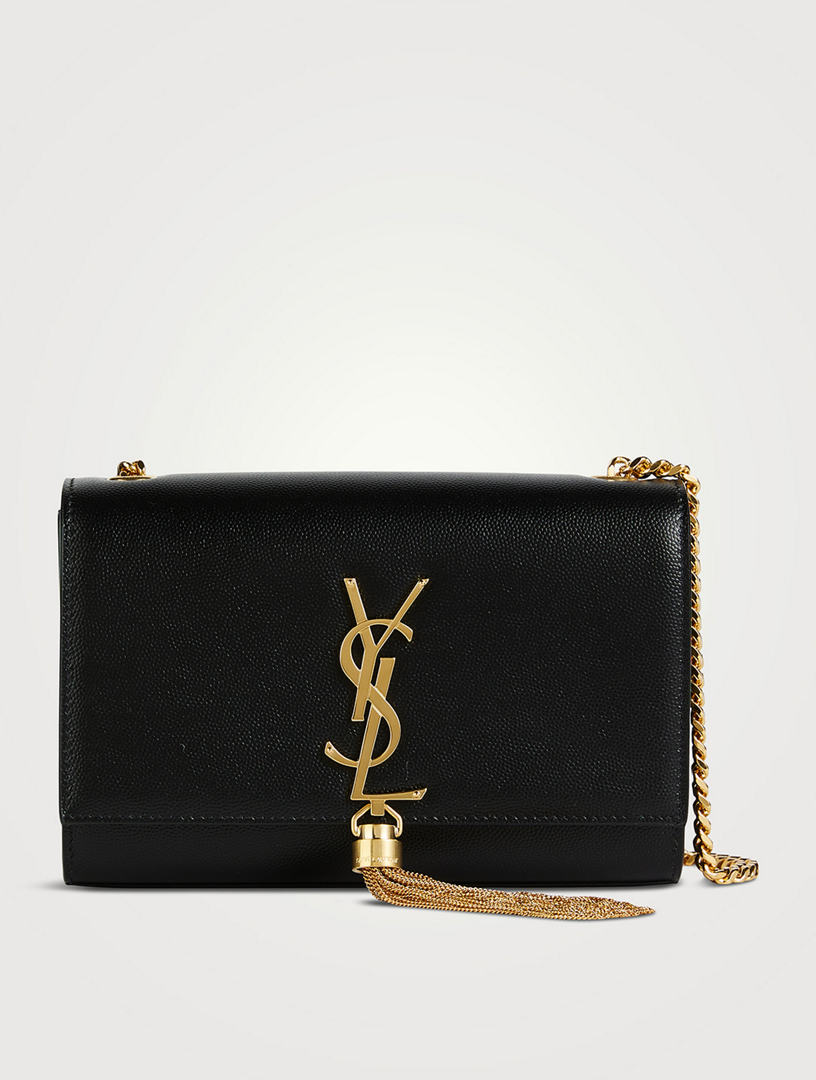 Saint laurent monogram leather cheap & chain mini bag