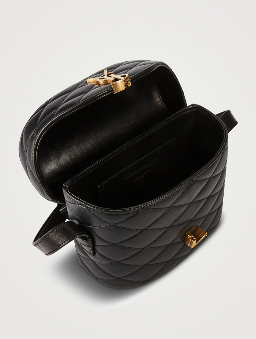 SAINT LAURENT June Quilted Leather Box Bag | Holt Renfrew