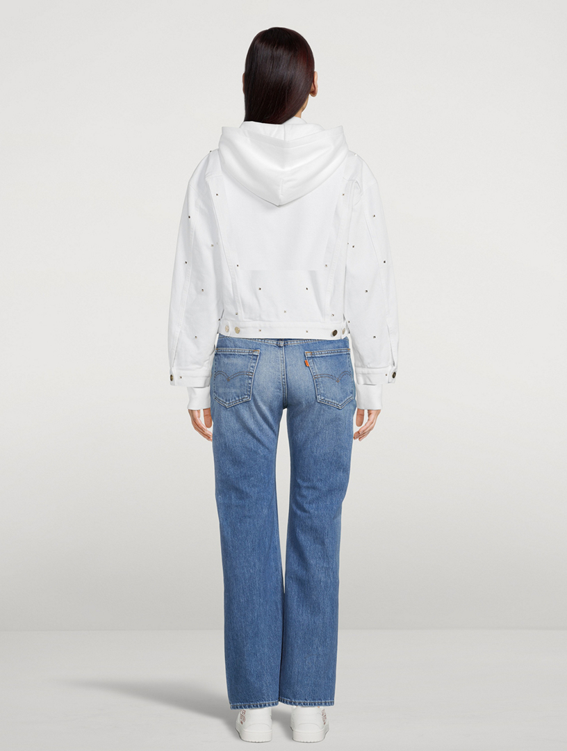 Rockstud Spike Denim Jacket