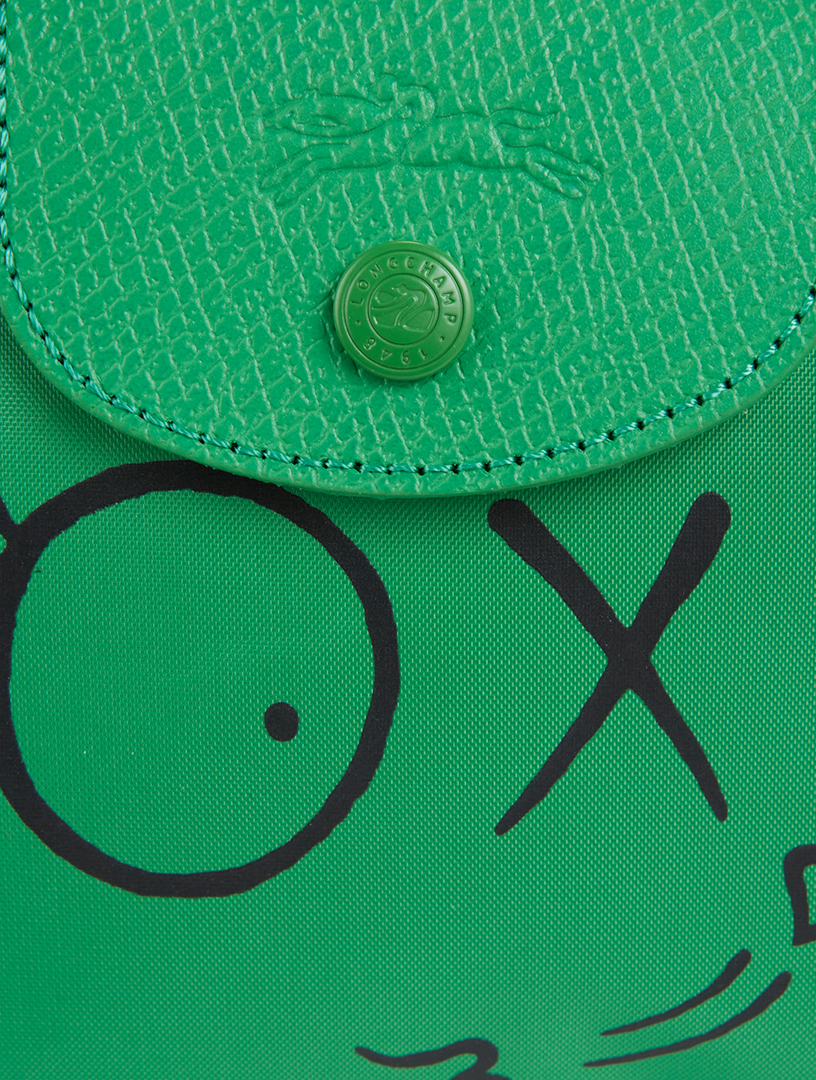 Longchamp x André XS Le Pliage Top Handle Bag