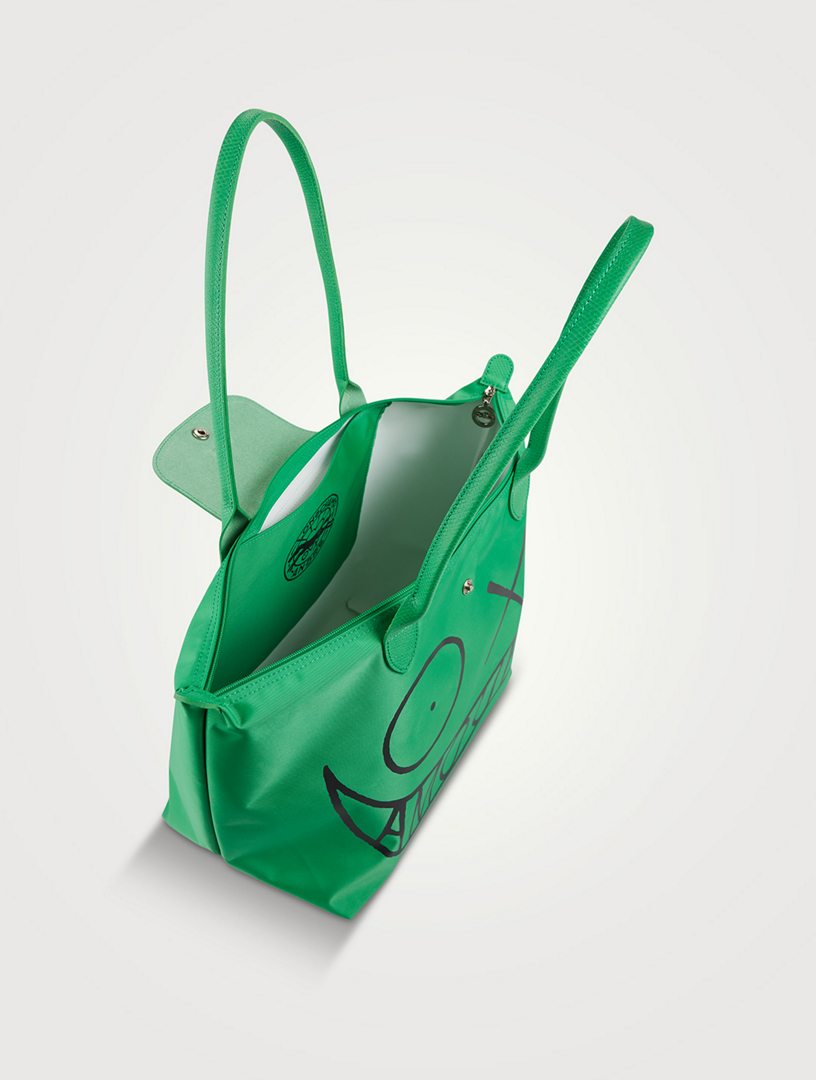 Longchamp x André Large Le Pliage Shoulder Bag