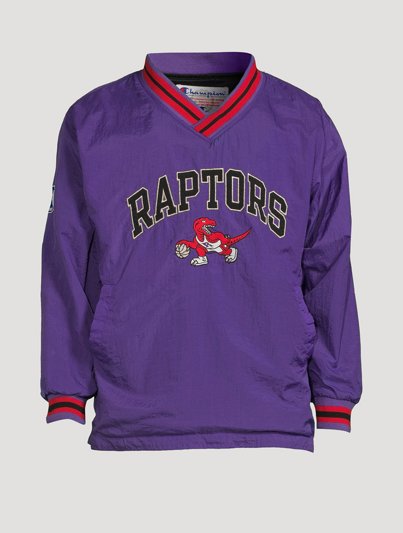 Vintage best sale raptors windbreaker