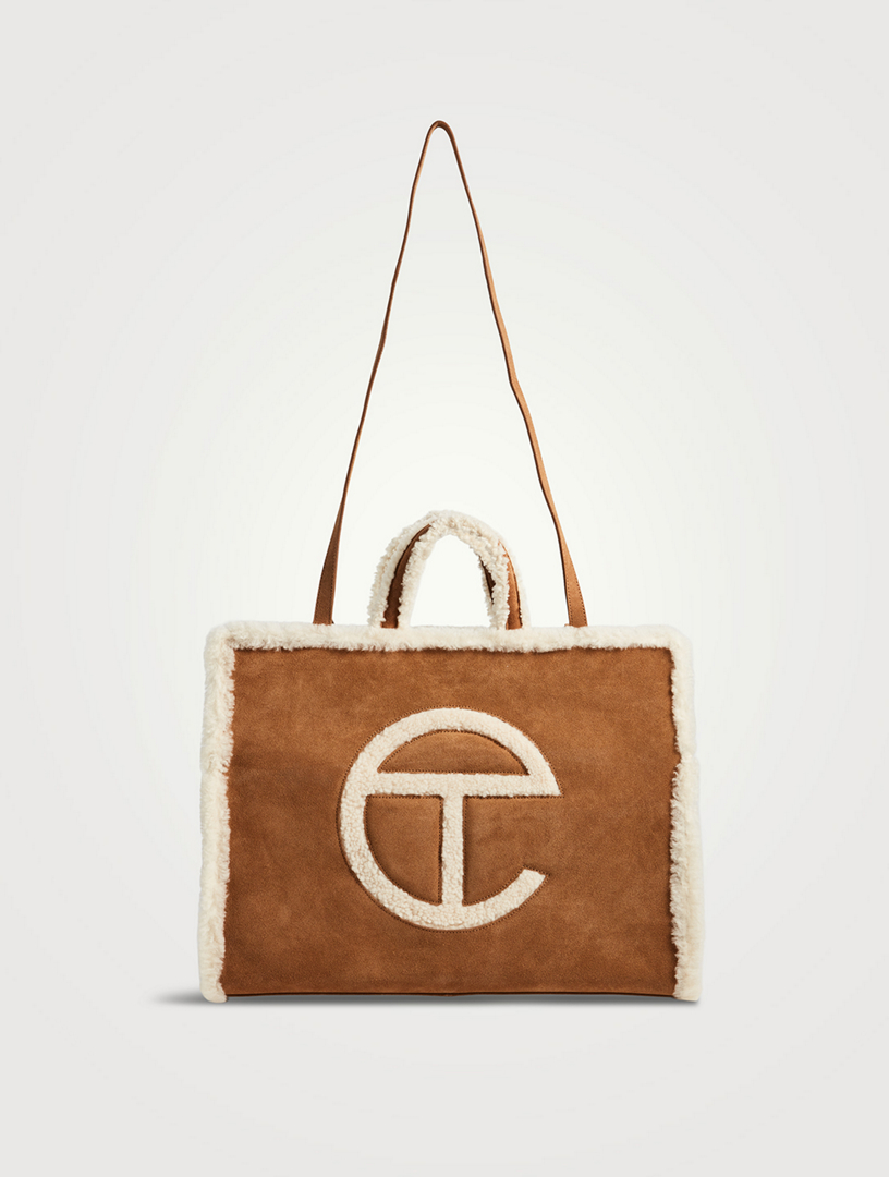 TELFAR Telfar x UGG Large Suede Shopping Bag Holt Renfrew