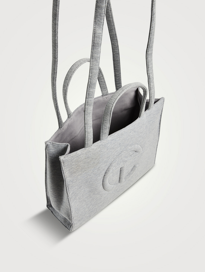 Gray telfar bag sale