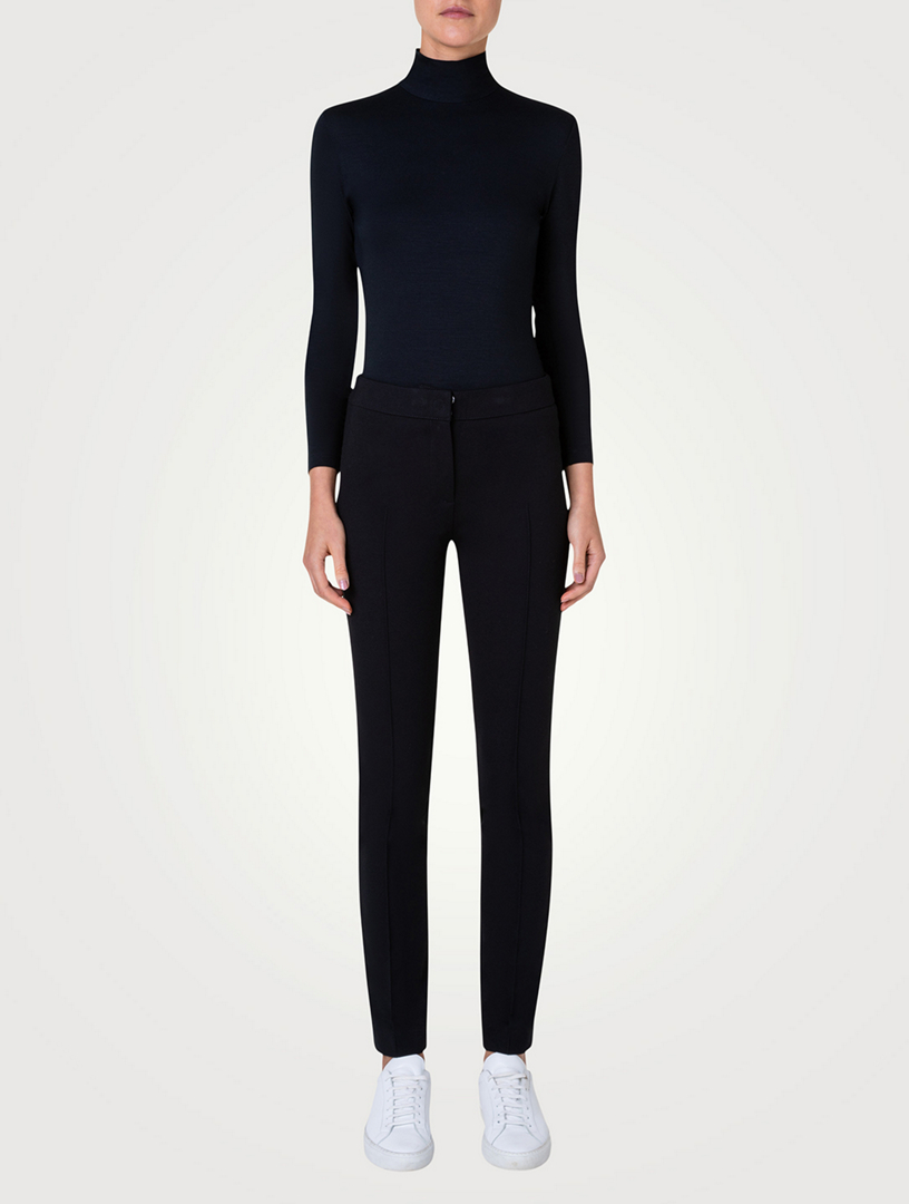 AKRIS PUNTO Stretch-Modal Turtleneck