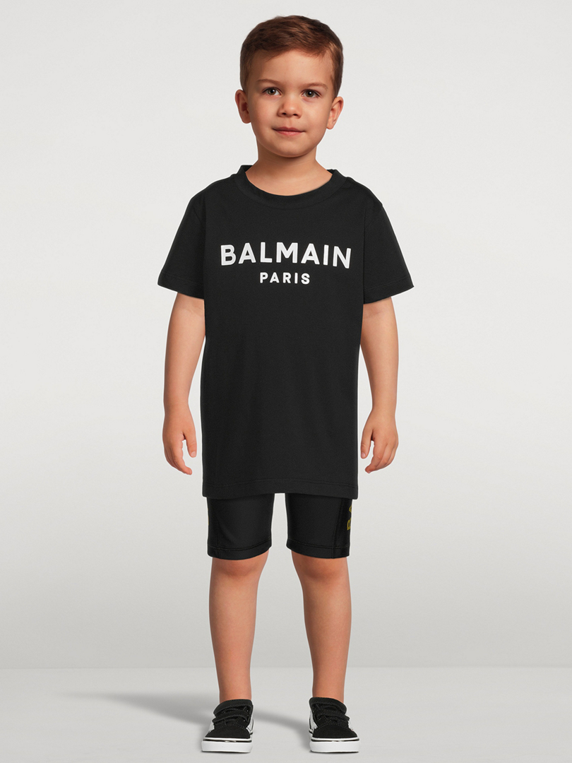 BALMAIN Kids Cotton Logo T-Shirt | Holt Renfrew