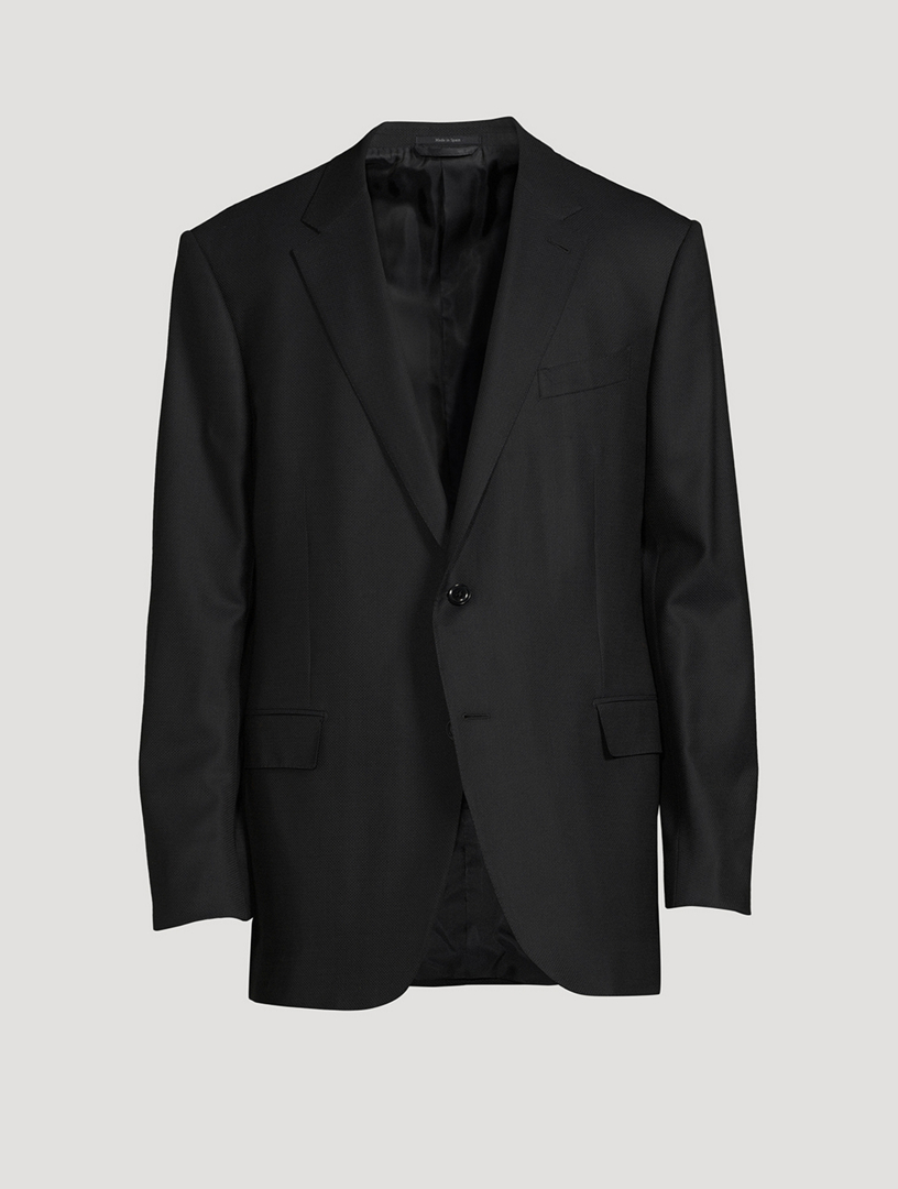 Trofeo Comfort Wool And Silk Tailored Jacket