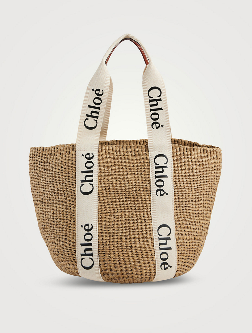 Chloe on sale straw bag