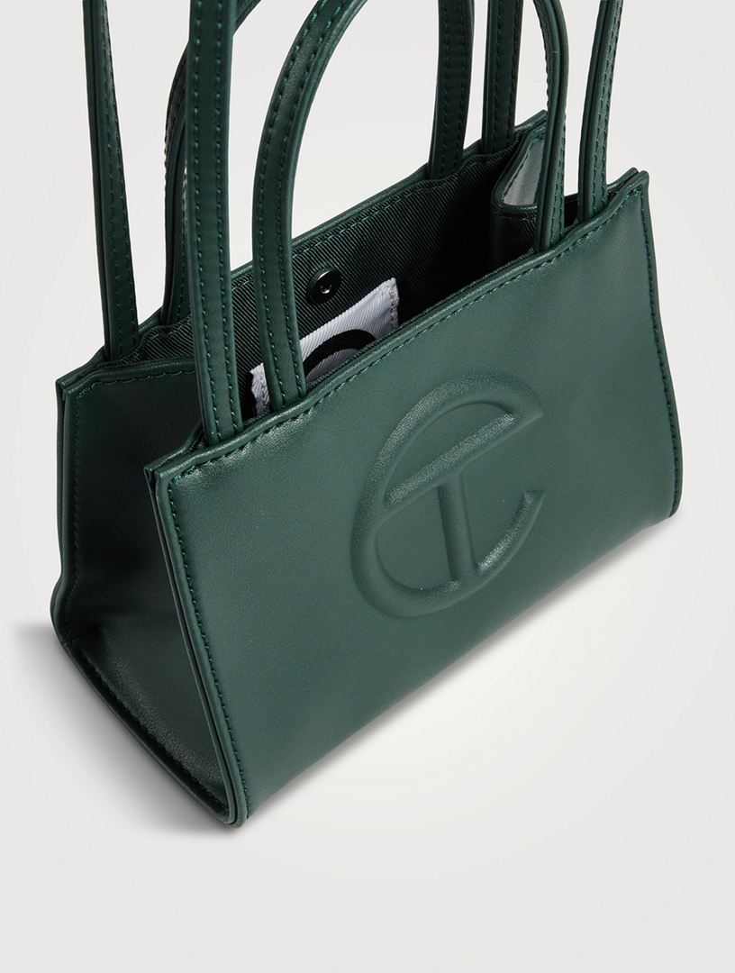 telfar green small bag