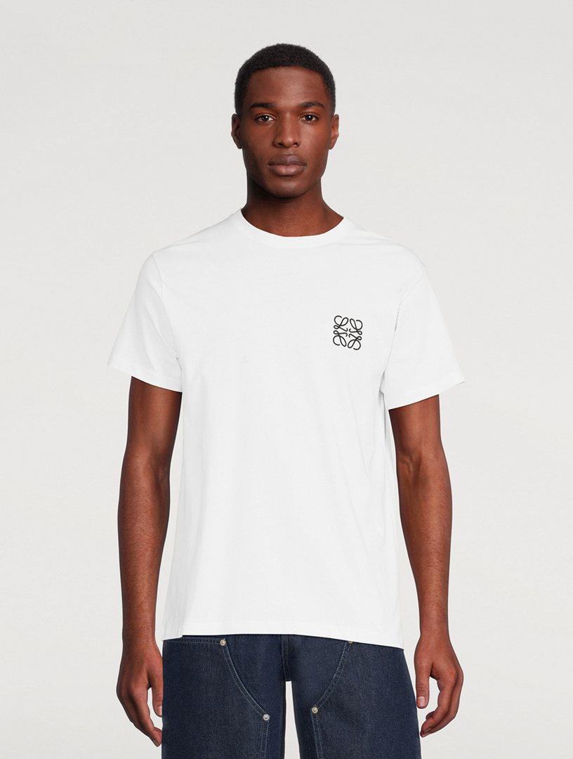 LOEWE Anagram Embroidered T-Shirt | Holt Renfrew