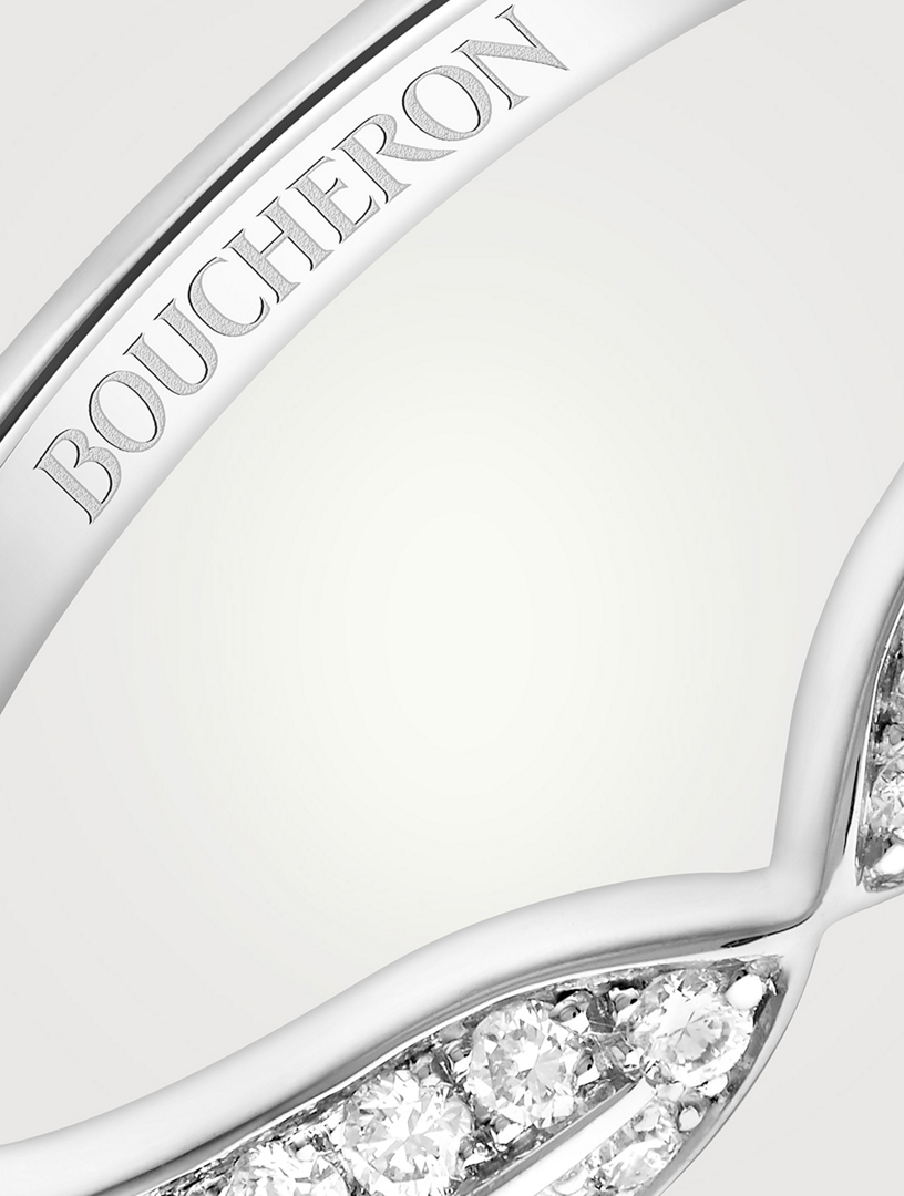 Boucheron PONT DE PARIS リング ポンドゥパリ | ソリテール リング パヴェ | ブシュロン