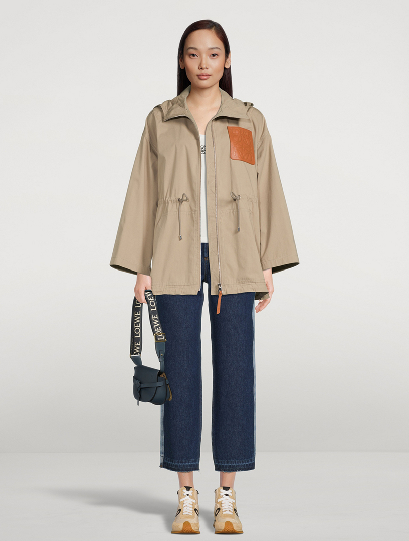 LOEWE Hooded Cotton Jacket | Holt Renfrew