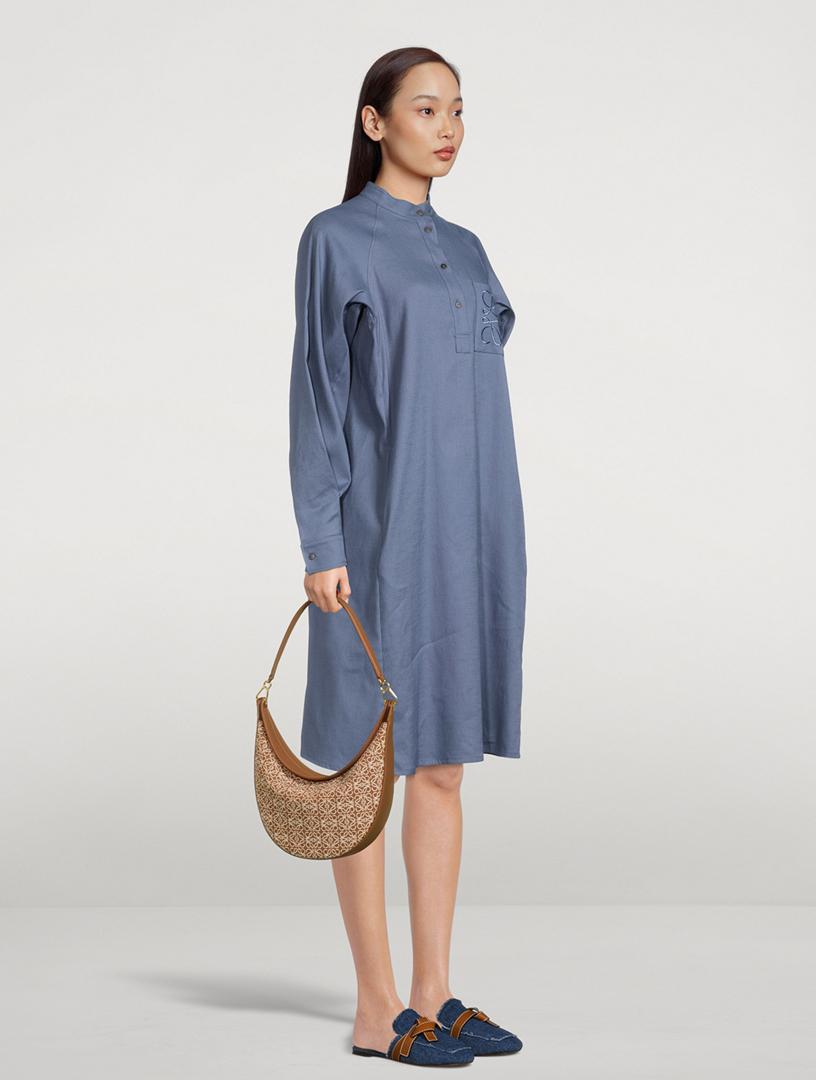 【LOEWE】ANAGRAM TUNIC DRESS LOEWE Anagram Tunic Dress | Holt Renfrew