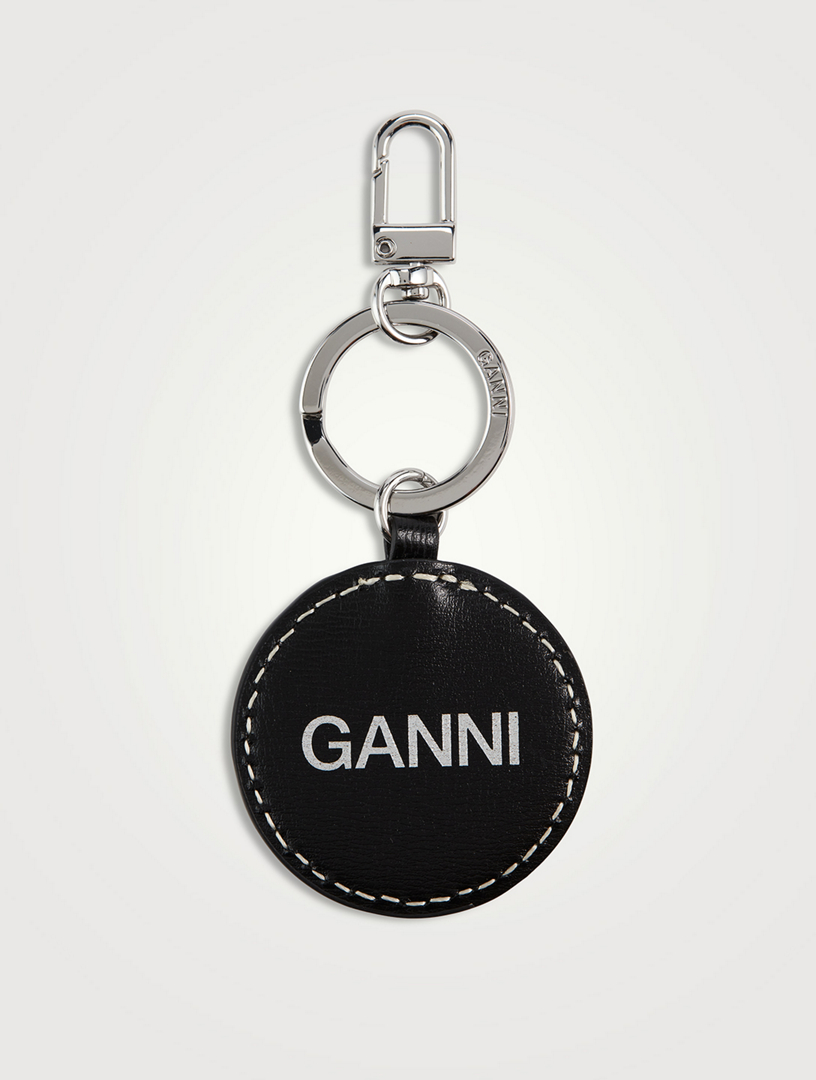 キーホルダー・キーリング Ganni Keyring Banana - Ganni - Leather - Black Black Banana Keyring | GANNI CA