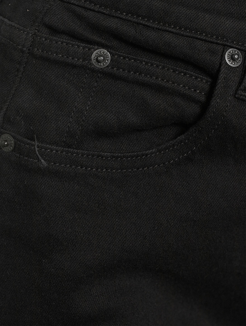 London High-Waisted Straight-Leg Jeans