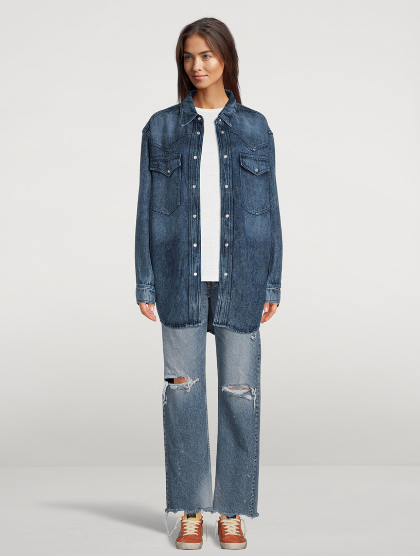 Taniami Oversized Denim Shirt
