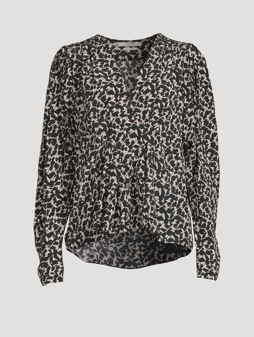 ISABEL MARANT ÉTOILE Amirya Printed Blouse | Holt Renfrew