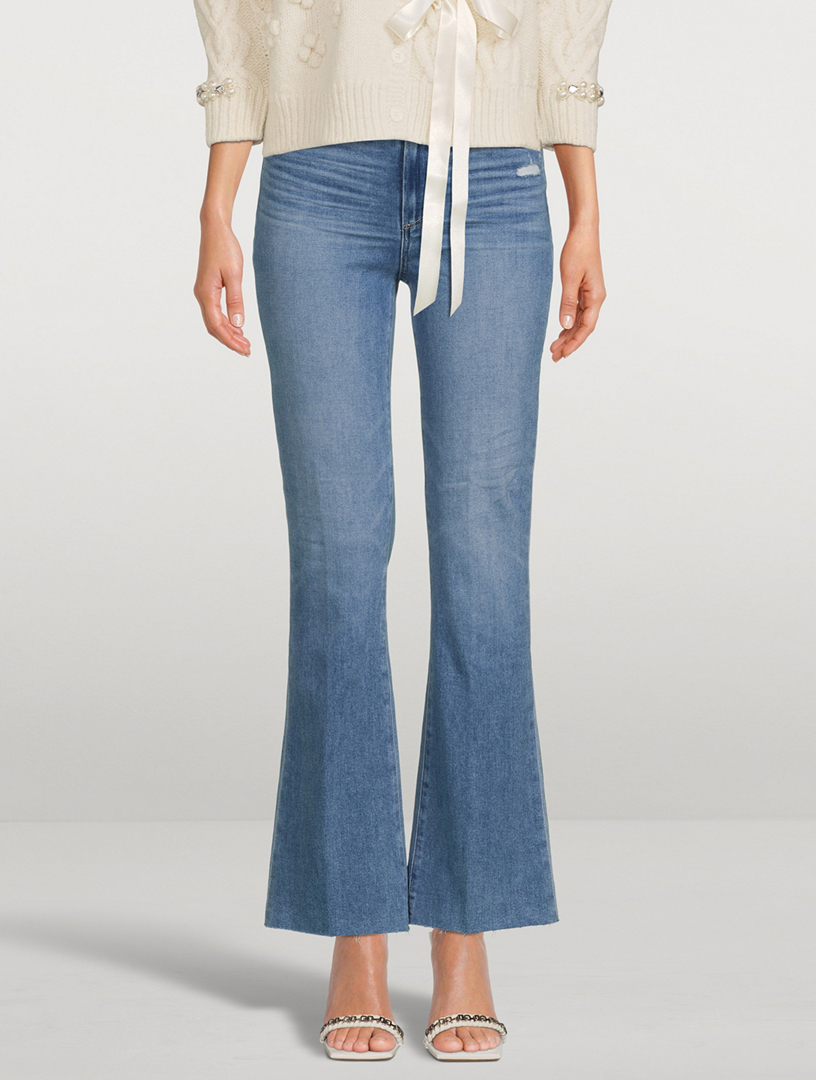 Paige canyon 2024 flare jeans