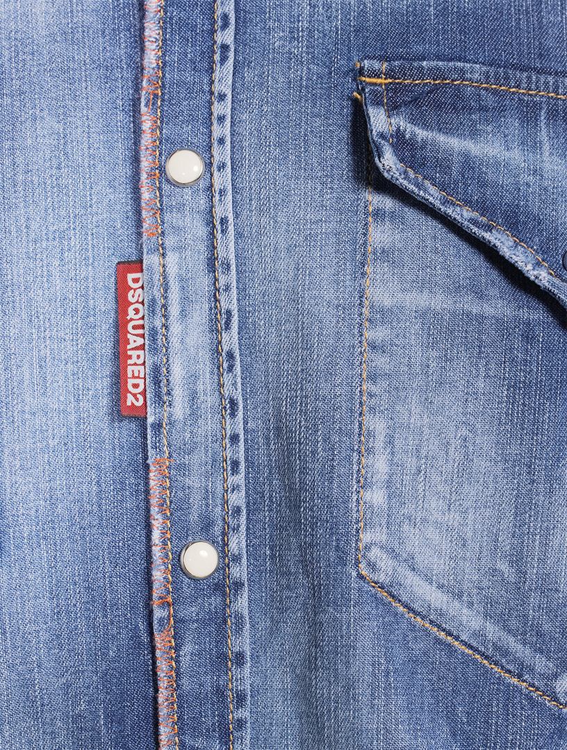 Denim Western Shirt