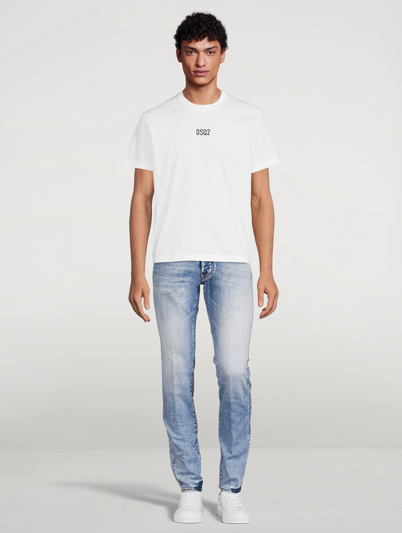 Mini DSQ2 Cotton T-Shirt