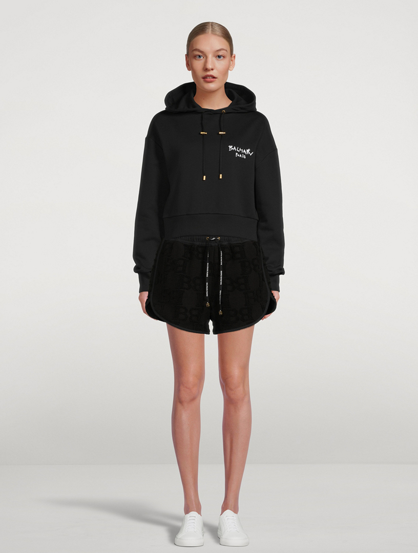 Flock Logo Hoodie