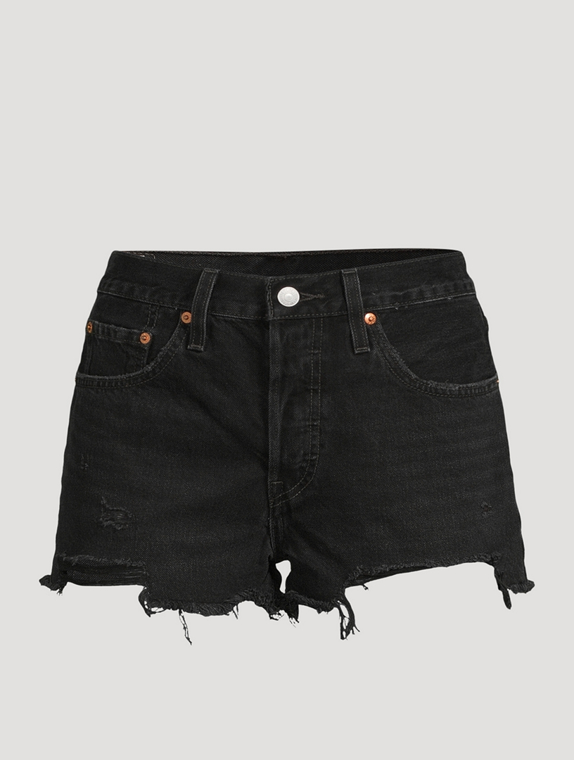 Levis 502 shorts black on sale