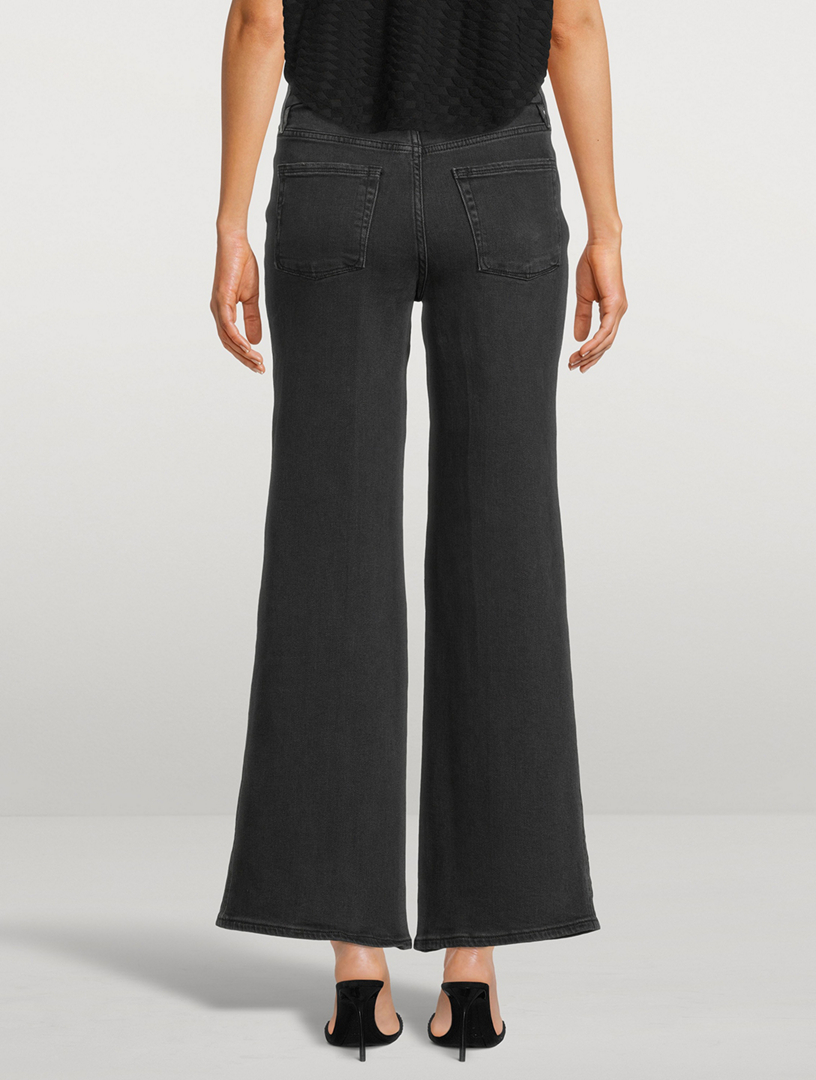 Good Waist Palazzo Flared Jeans