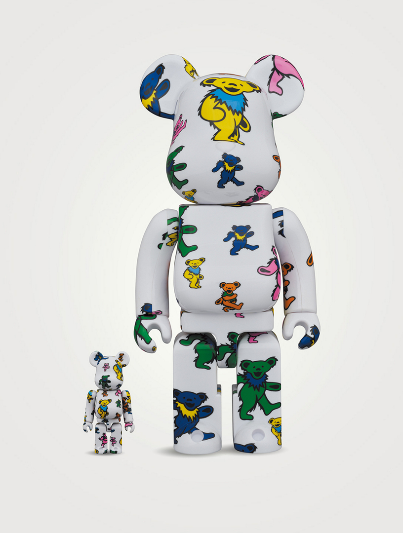 Grateful Dead (Dancing Bear) 100 & 400% Be@rbrick Set