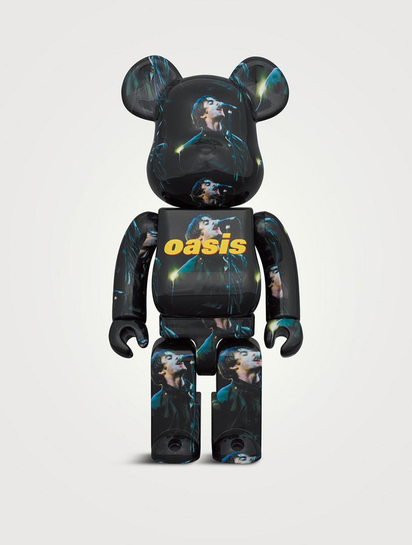 BEARBRICK Oasis Knebworth 1996 (Liam Gallagher) 100% & 400% Be