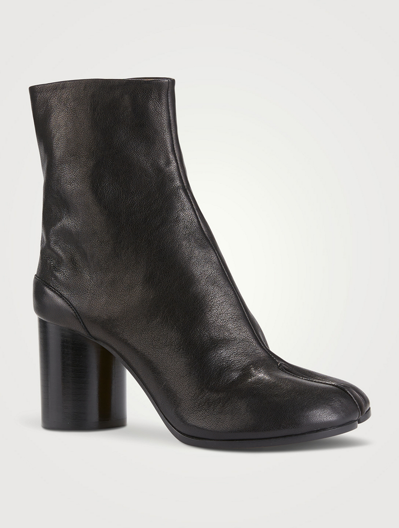 Tabi Leather Ankle Boots