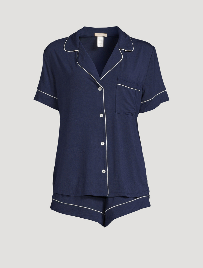 EBERJEY Gisele Relaxed Short Pajama Set