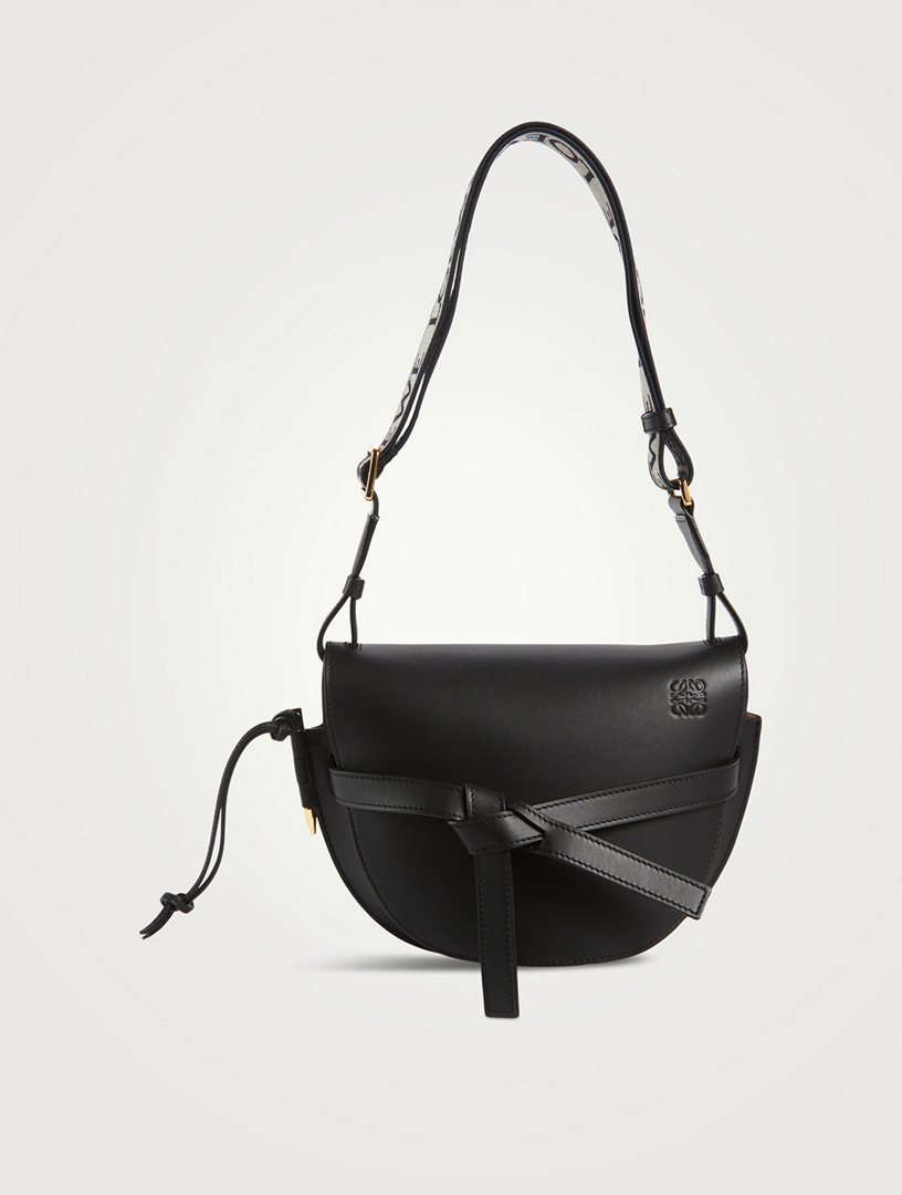 Black Gate mini leather cross-body bag, LOEWE