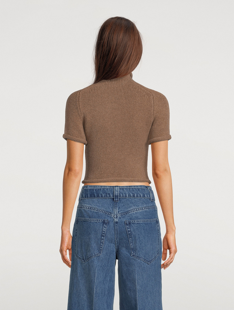 Compact Knit T-Shirt
