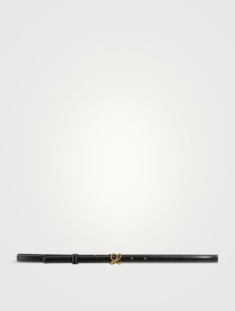 LOEWE Leather 'L' Buckle Belt Holt Renfrew