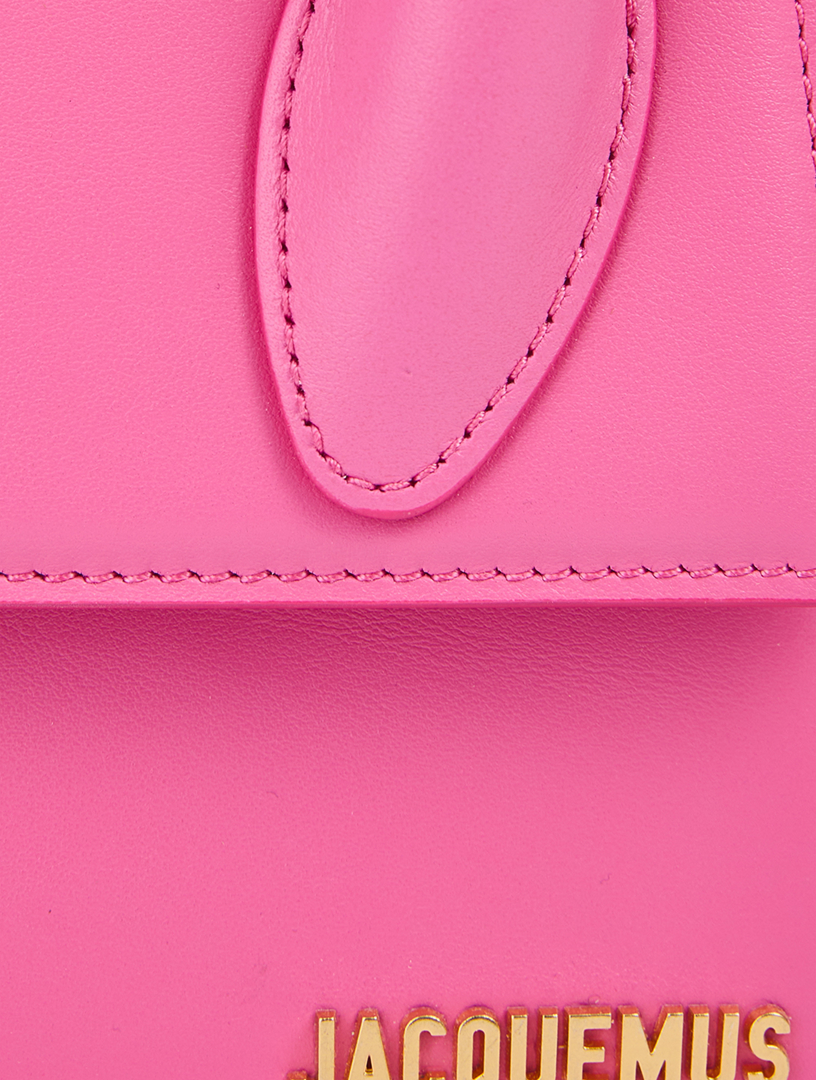 Jacquemus Le Chiquito Leather Mini Bag in Pink