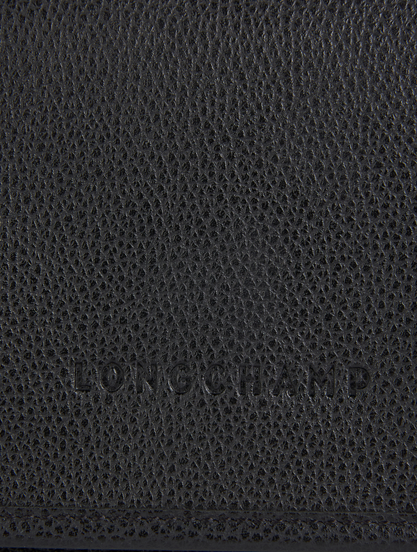 Le Foulonné Leather Wallet-On-Strap