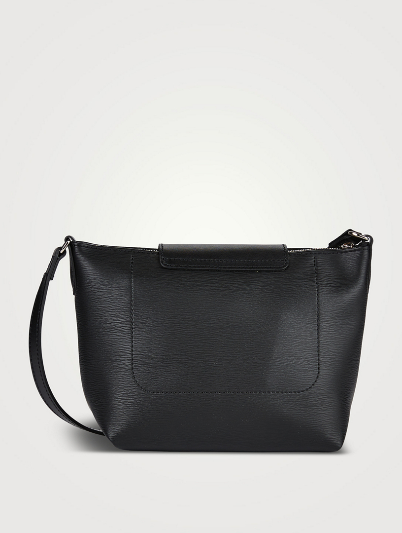 Longchamp Le Pliage City Crossbody Bag In Noir