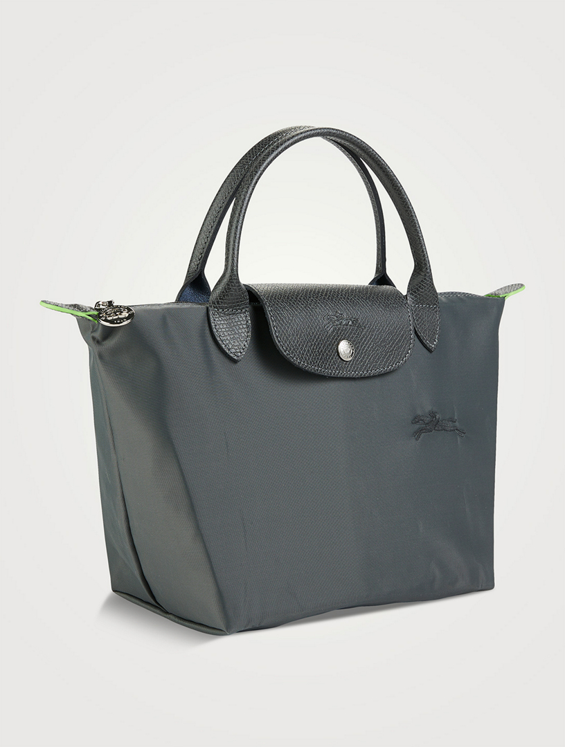 Dark grey longchamp bag online