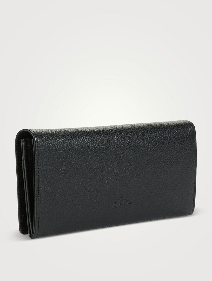 LONGCHAMP Le Foulonné Leather Continental Wallet | Holt Renfrew