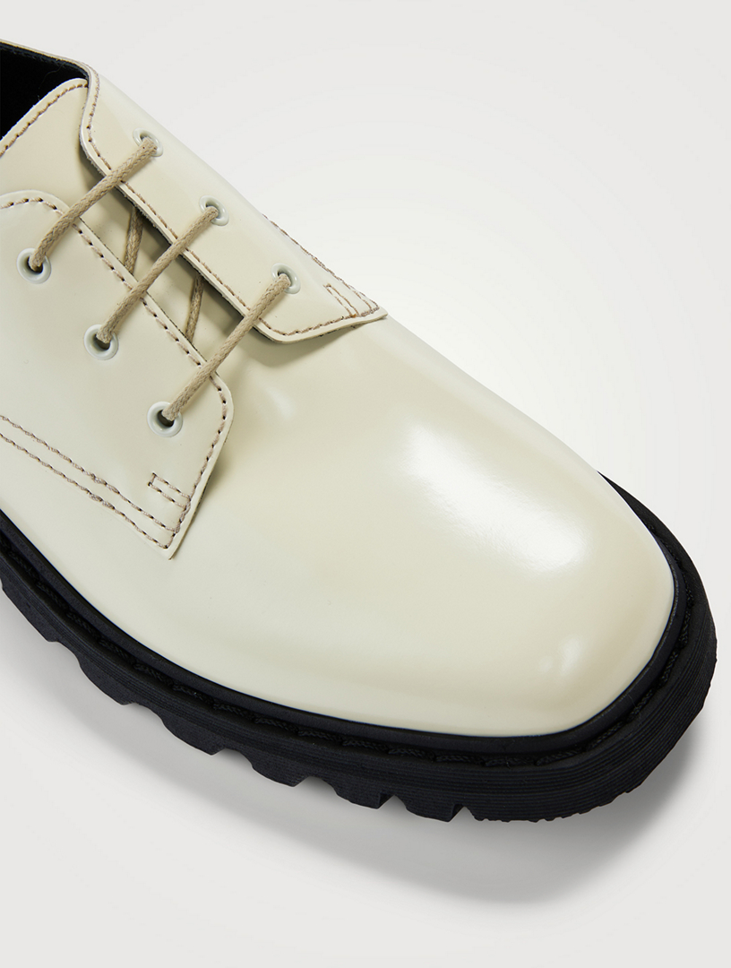 The Row Ranger leather derby shoes