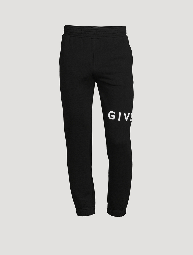 Shop GIVENCHY 2021 SS Givenchy 4g embroidered slim fit jogger pants  (BM50WB3Y6U-001) by JULISA50