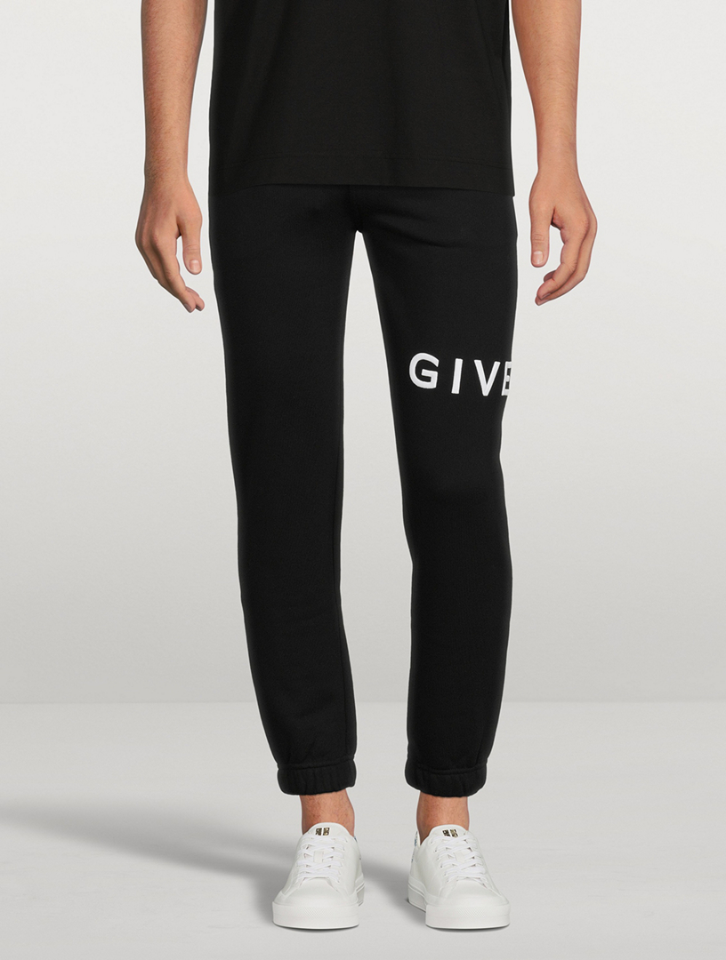 Givenchy embroidered jogger pants hot sale