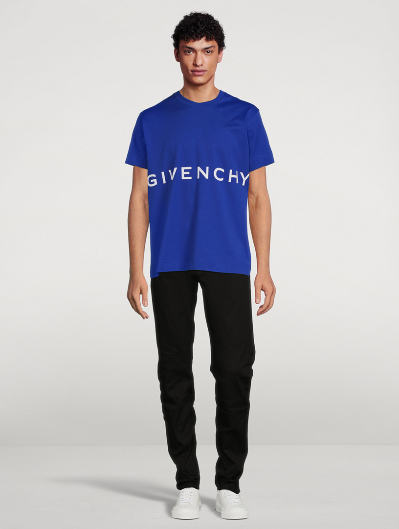 Givenchy blue tee best sale