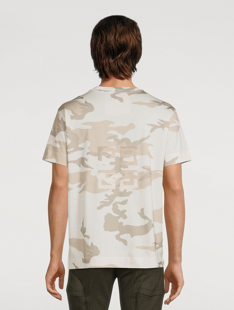 Givenchy camo t top shirt