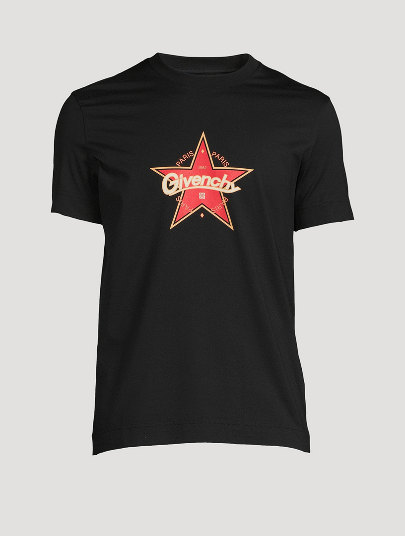 GIVENCHY Star Cotton Slim Fit T Shirt Holt Renfrew