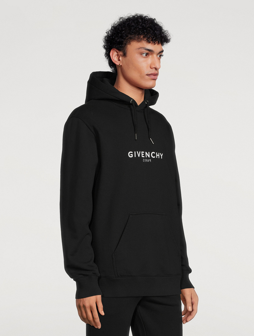 Givenchy blurred hotsell logo hoodie