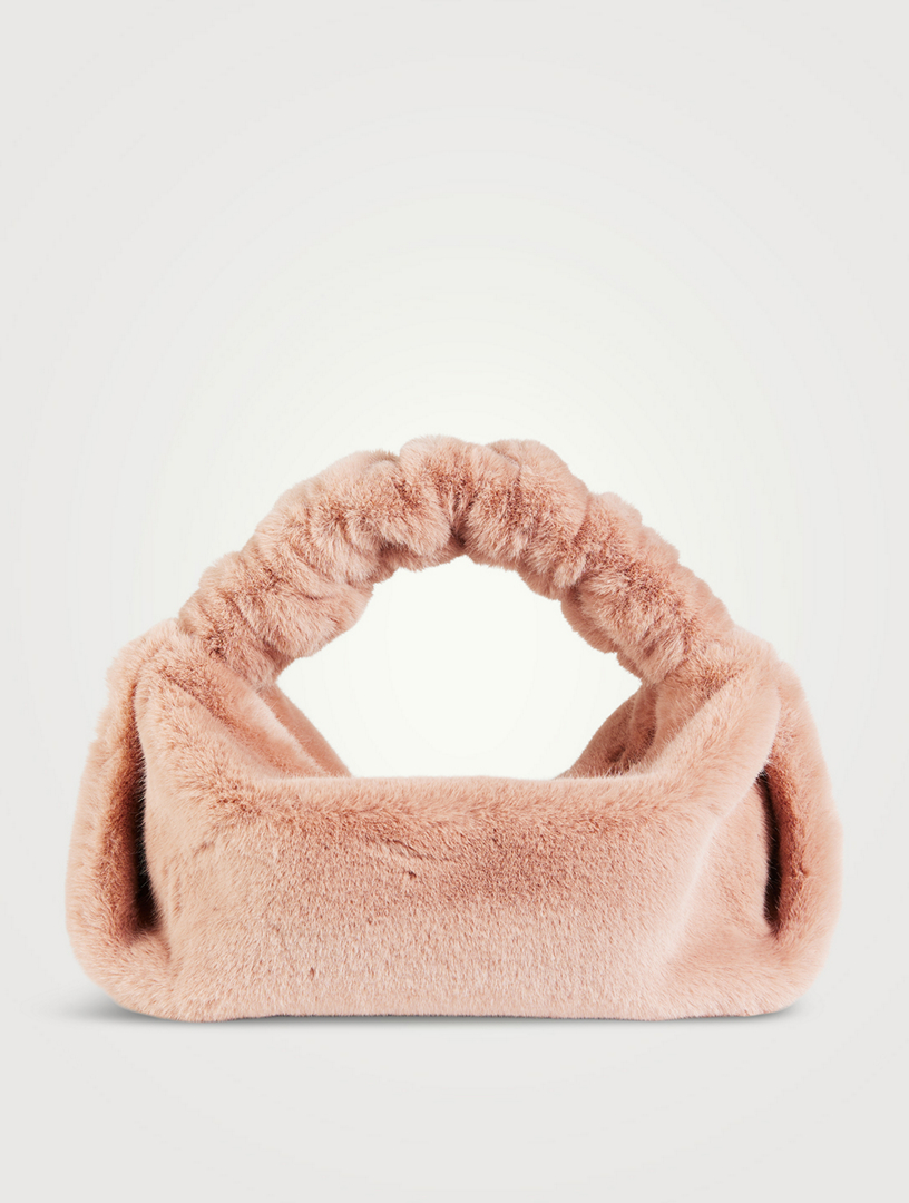 Alexander wang cheap fur bag