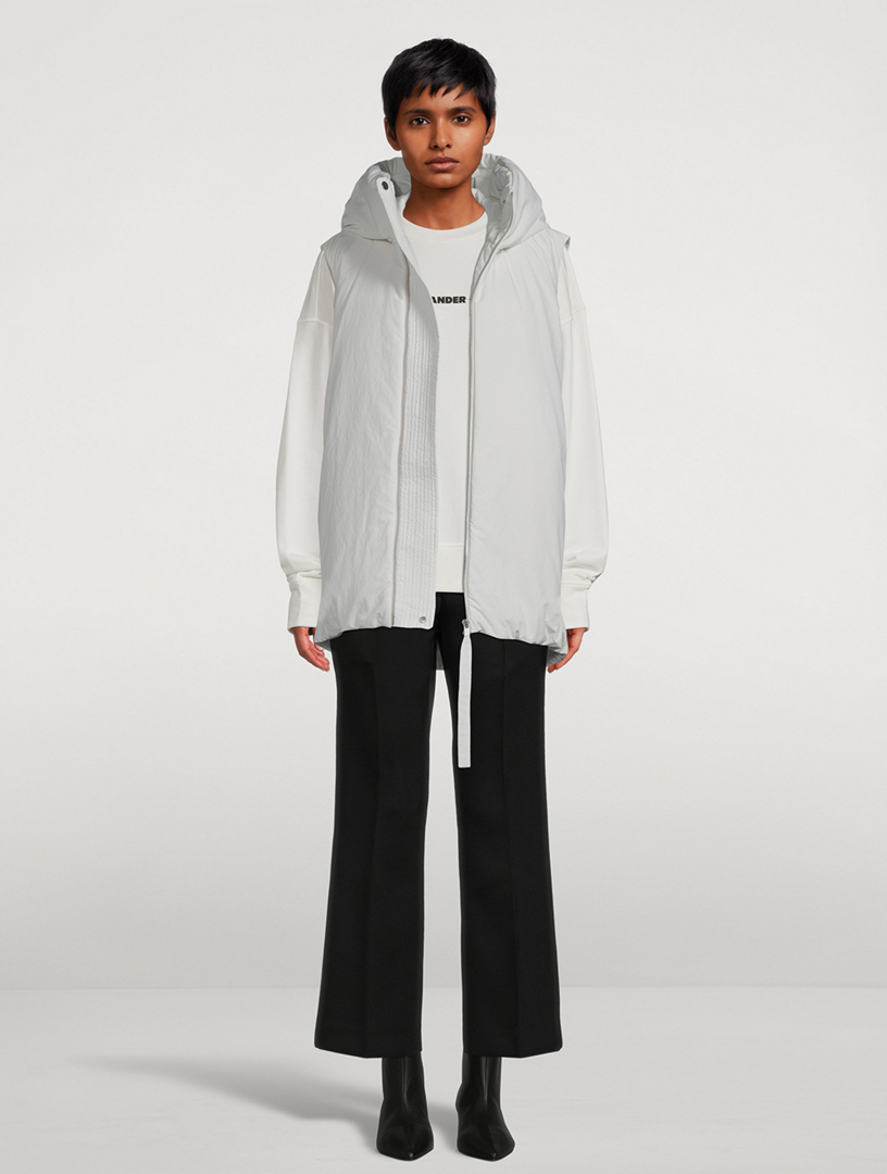 Gilet Vest With Hood