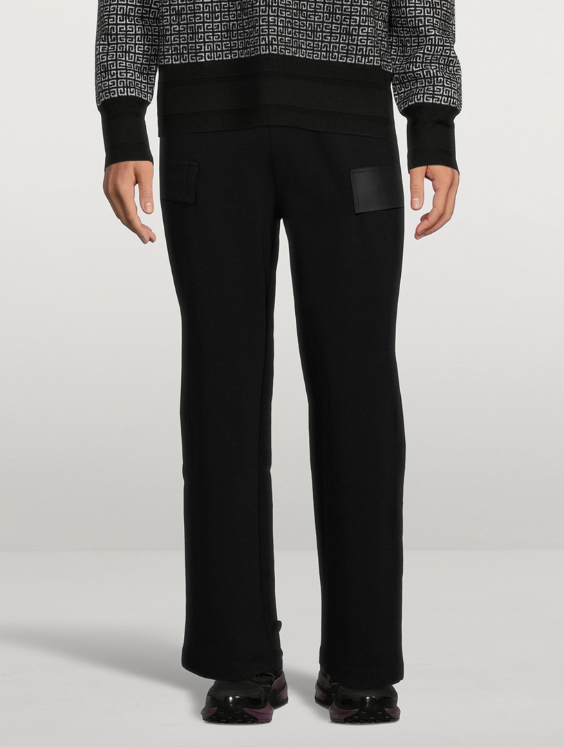 Wide-Fit Pants With Flap Pocket