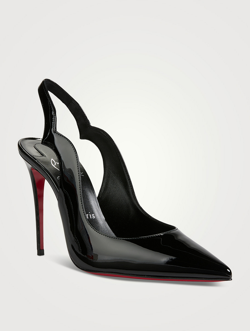 Christian Louboutin - Hot Chick 100 Patent-leather Pumps - Black